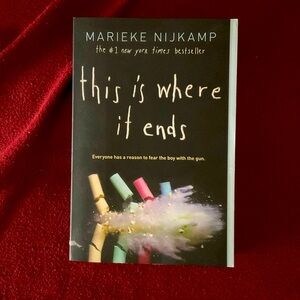 This is where it ends - Marieke Nijkamp - paperback book